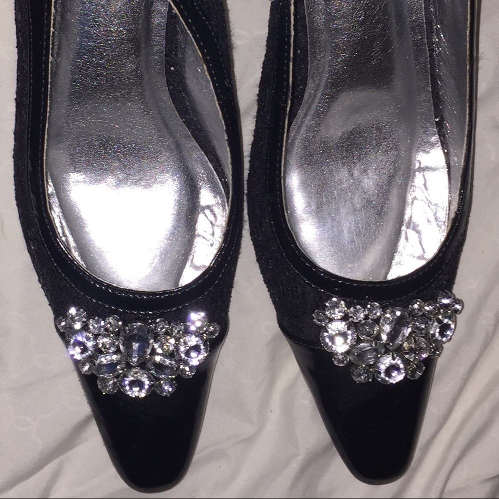 ✅ Platinum Collection by Jade 10W sparkling shoes